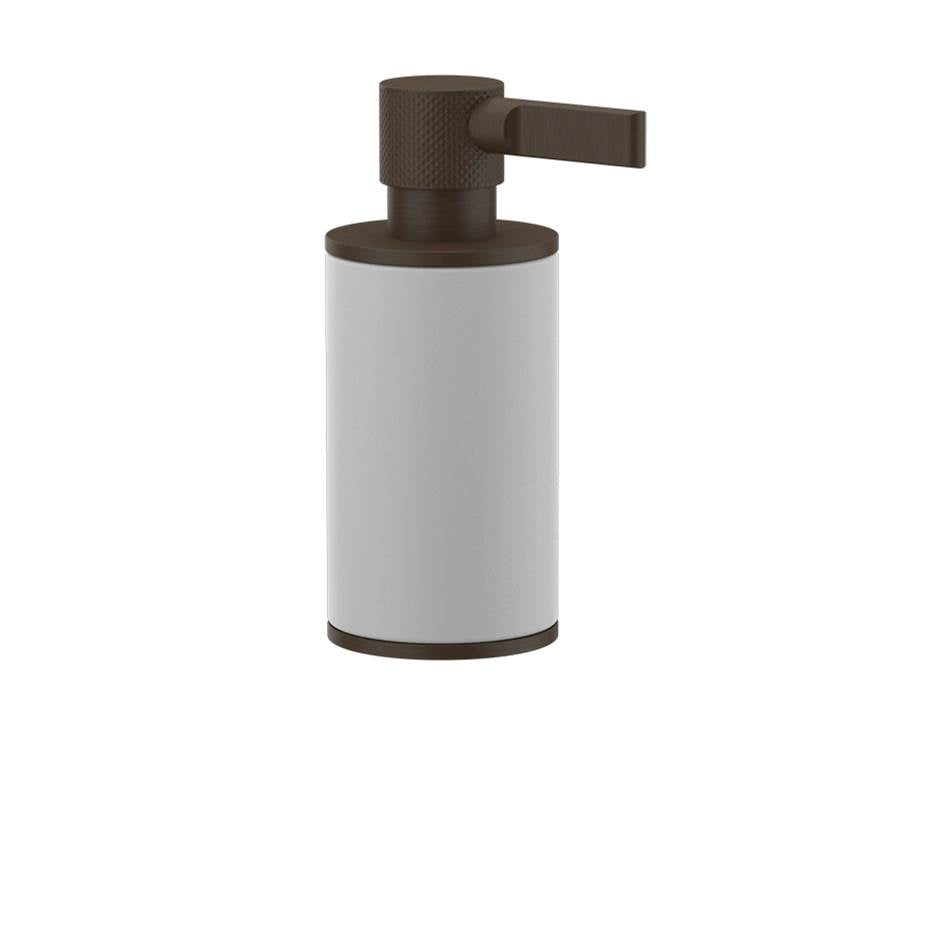 Gessi 58537 Inciso Standing Soap Dispenser Holder, White - Parent