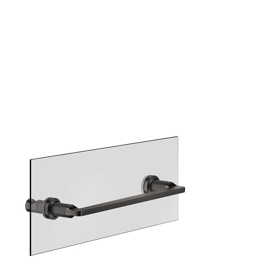 Gessi 58613 Inciso Towel Rail For Glass Fixing - 12" Length