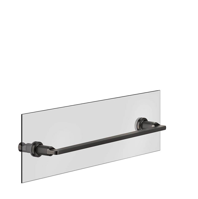 Gessi 58615 Inciso Towel Rail For Glass Fixing - 18" Length