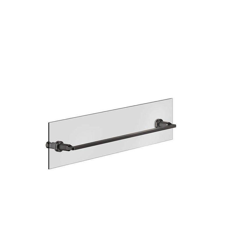Gessi 58617 Inciso Towel Rail For Glass Fixing - 24" Length