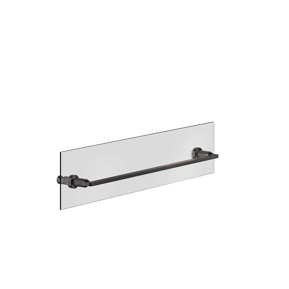 Gessi 58617 Inciso Towel Rail For Glass Fixing - 24" Length