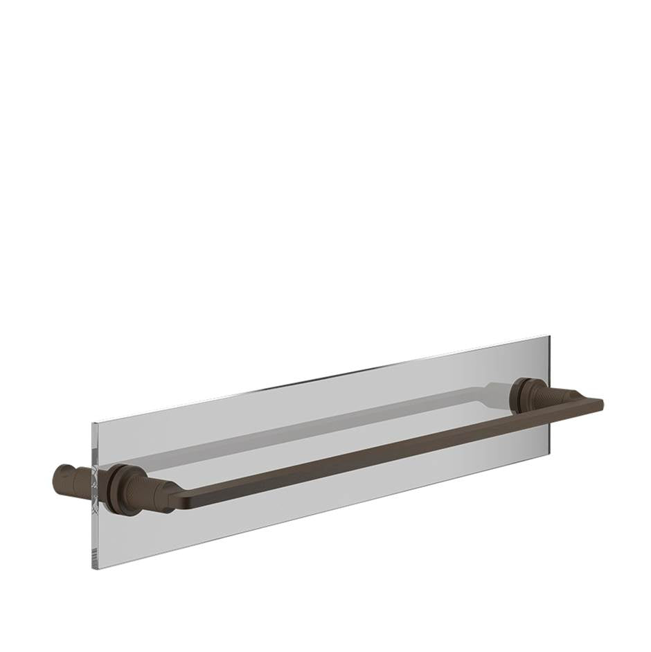 Gessi 58617 Inciso Towel Rail For Glass Fixing - 24" Length - Parent