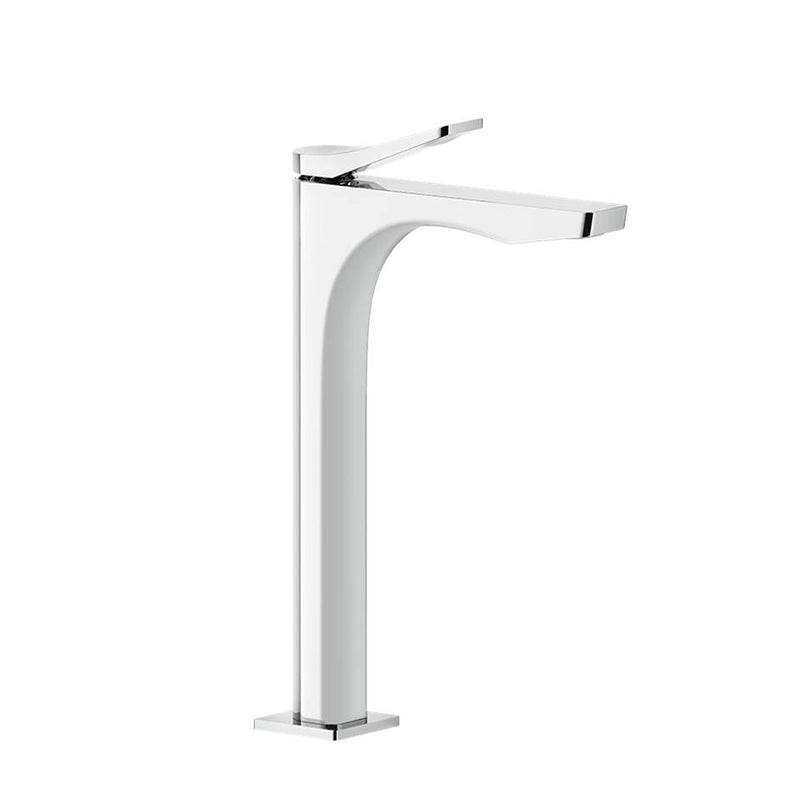 Gessi 59004 Rilievo Tall Single Lever Washbasin Mixer Without Pop-Up Assembly