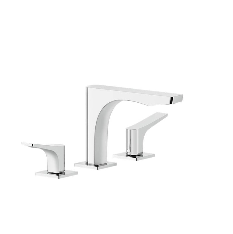 Gessi 59012 Rilievo Widespread Washbasin Mixer Without Pop-Up Assembly