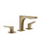 Gessi 59012 Rilievo Widespread Washbasin Mixer Without Pop-Up Assembly