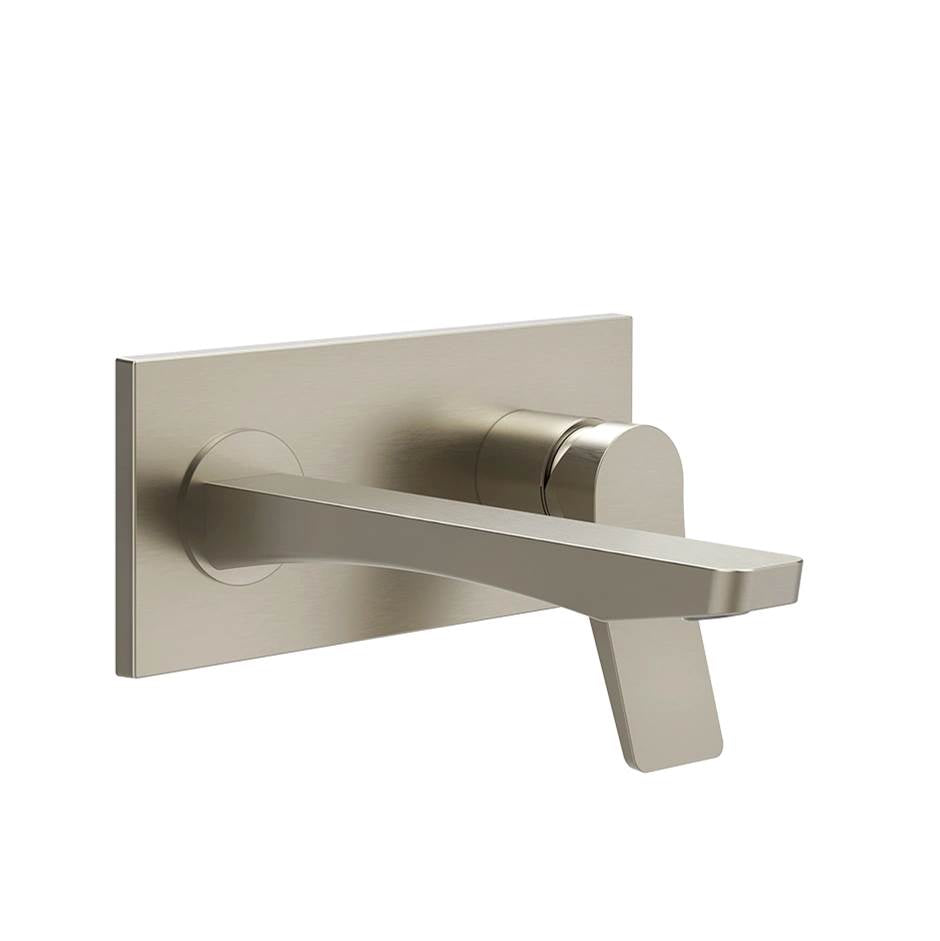 Gessi 59089 Rilievo External Parts Wall-Mounted Mixer, Medium Spout, Without Waste