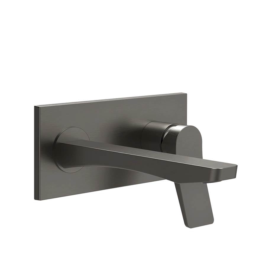 Gessi 59089 Rilievo External Parts Wall-Mounted Mixer, Medium Spout, Without Waste