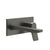 Gessi 59089 Rilievo External Parts Wall-Mounted Mixer, Medium Spout, Without Waste