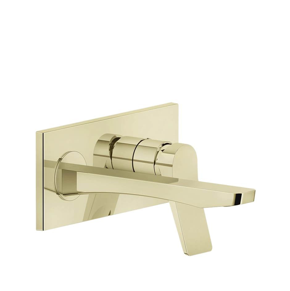Gessi 59089 Rilievo External Parts Wall-Mounted Mixer, Medium Spout, Without Waste