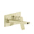 Gessi 59089 Rilievo External Parts Wall-Mounted Mixer, Medium Spout, Without Waste