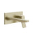 Gessi 59089 Rilievo External Parts Wall-Mounted Mixer, Medium Spout, Without Waste