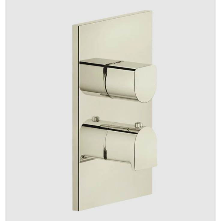 Gessi 59132 Rilievo Trim Parts Only External Parts For Thermostatic With Single Volume Control