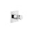 Gessi 59157 Rilievo Fixed Handshower Hook.