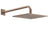 Gessi 59158 Inverso Wall-Mounted Adjustable Shower Head With Arm.