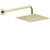 Gessi 59158 Inverso Wall-Mounted Adjustable Shower Head With Arm.