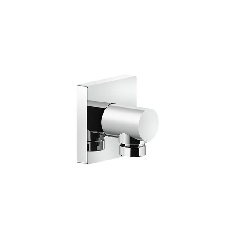 Gessi 59169 Rilievo Wall Elbow With Backplate