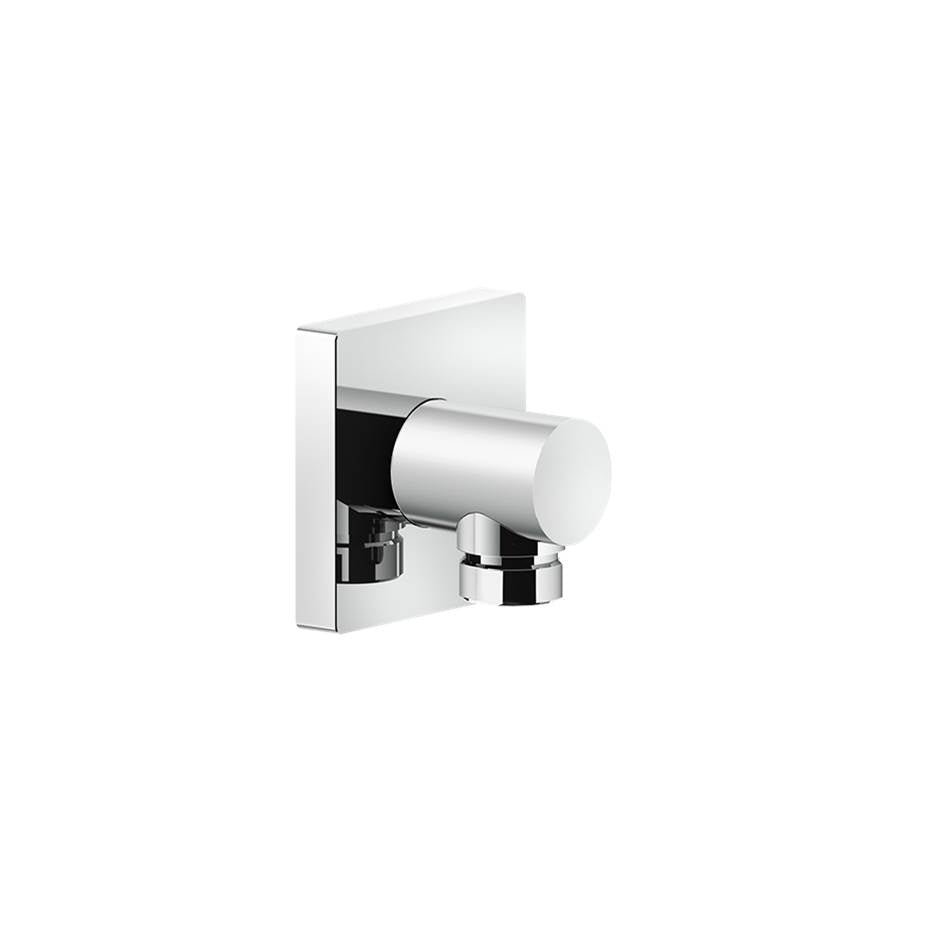 Gessi 59169 Rilievo Wall Elbow With Backplate