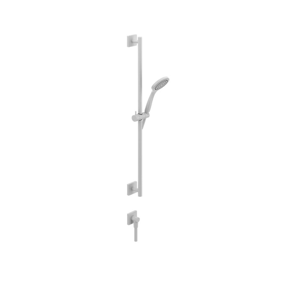 Gessi 59242 Rilievo Handshower and Adjustable Sliding Rail Set
