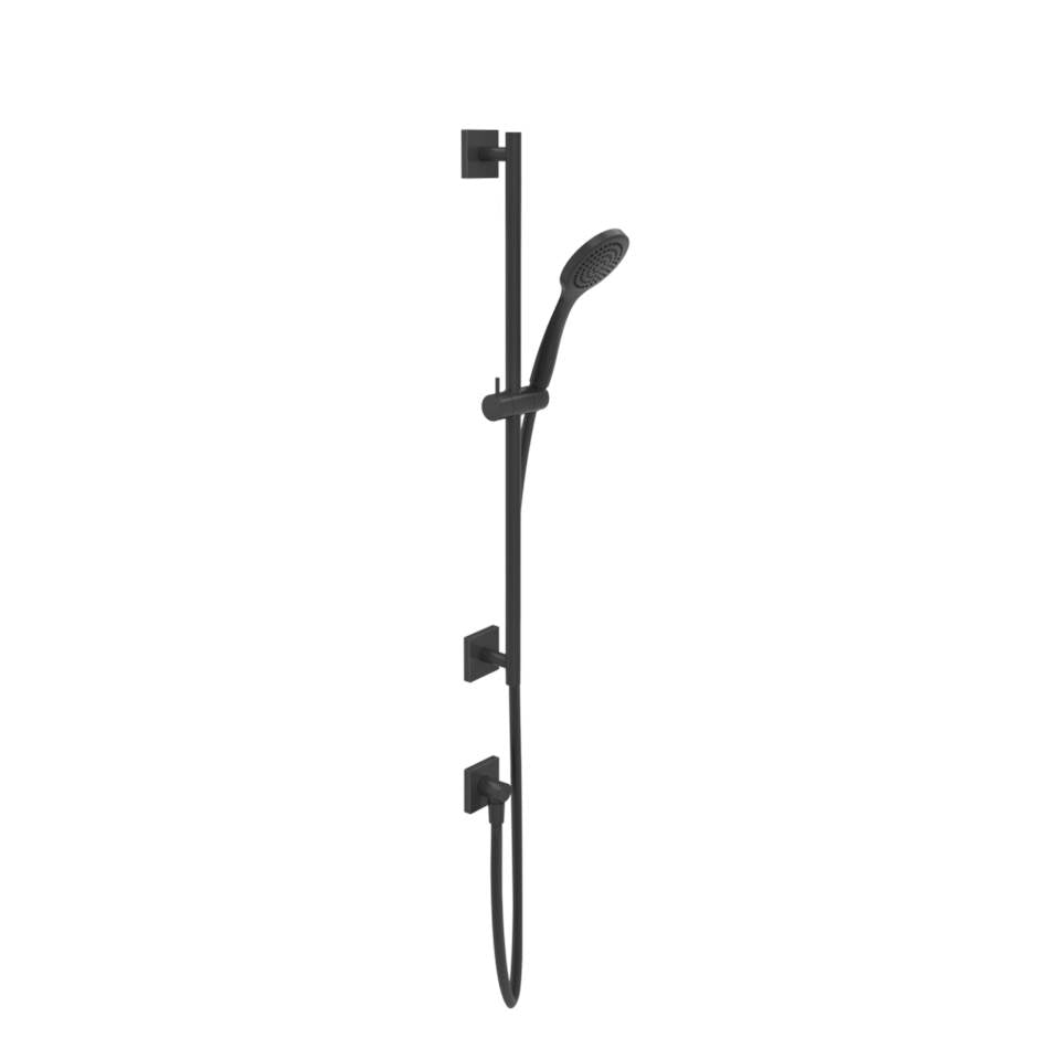Gessi 59242 Rilievo Handshower and Adjustable Sliding Rail Set