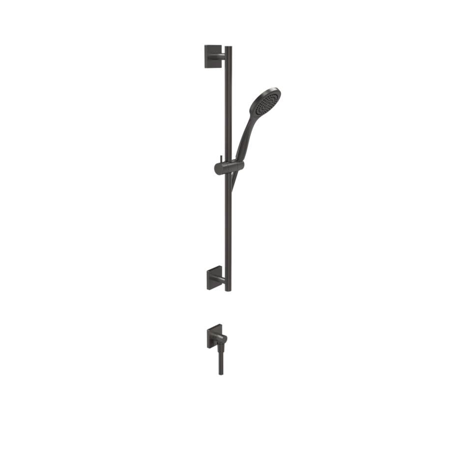 Gessi 59242 Rilievo Handshower and Adjustable Sliding Rail Set