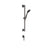 Gessi 59242 Rilievo Handshower and Adjustable Sliding Rail Set
