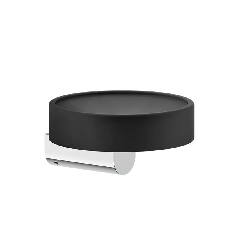 Gessi 59502 Rilievo Wall-Mounted Soap Dish, Black