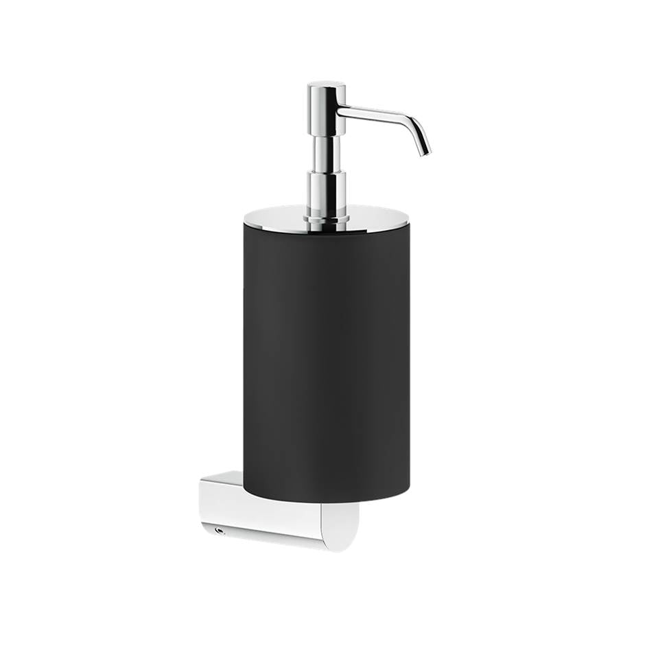 Gessi 59514 Rilievo Wall-Mounted Liquid Soap Dispenser - Black - Parent