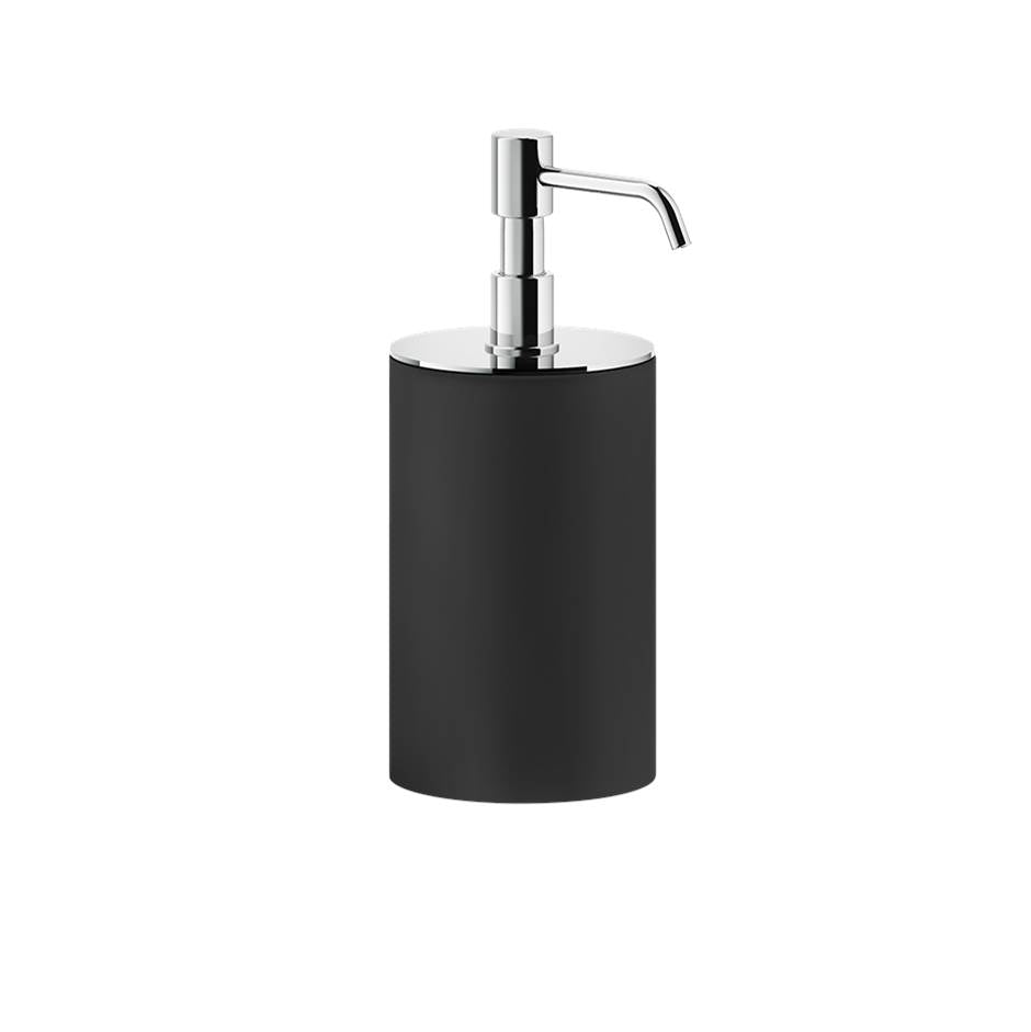 Gessi 59538 Anello Standing Soap Dispenser Holder, Black