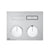 Gessi 63002 Habito Trim Parts Only External Parts For Thermostatic Mixer For One Function, With Push-Button On/Off Control - Parent