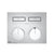 Gessi 63004 Habito Trim Parts Only External Parts For Thermostatic Mixer For Two Functions, With Push-Button On/Off Control