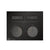 Gessi 63004 Habito Trim Parts Only External Parts For Thermostatic Mixer For Two Functions, With Push-Button On/Off Control