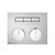 Gessi 63006 Habito Trim Parts Only External Parts For Thermostatic Mixer For Three Functions, With Push-Button On/Off Control