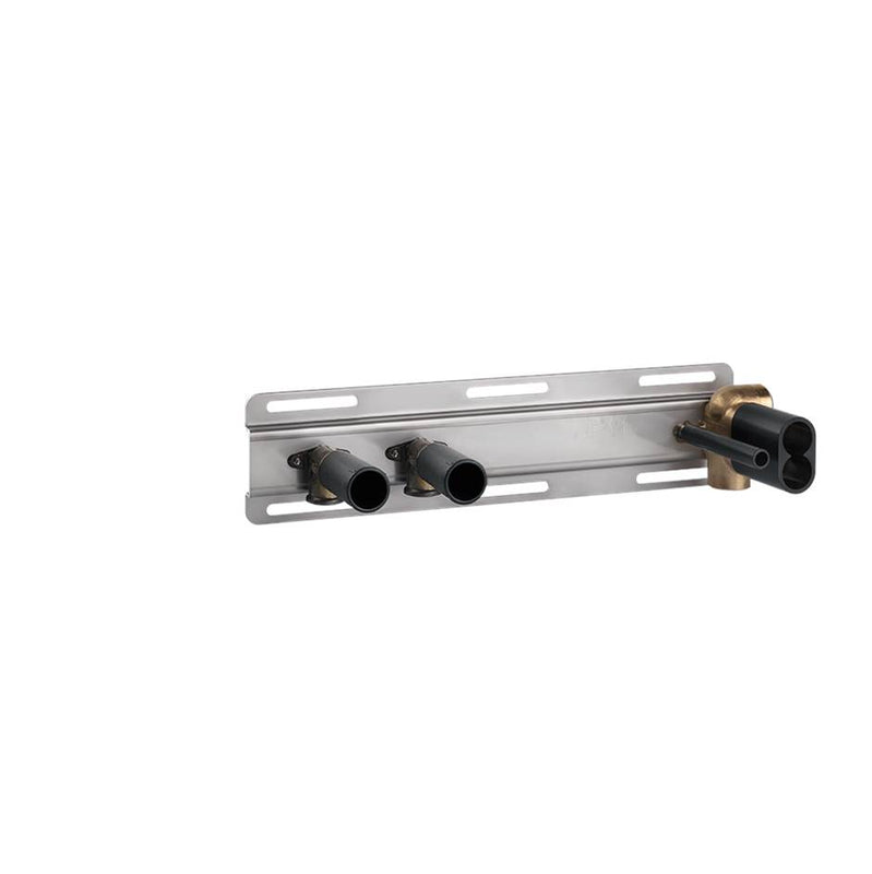 Gessi 63021-031 Hi Fi In-Wall Thermostatic Rough Valve For Shelf Mixer For Two Simultaneous Functions.
