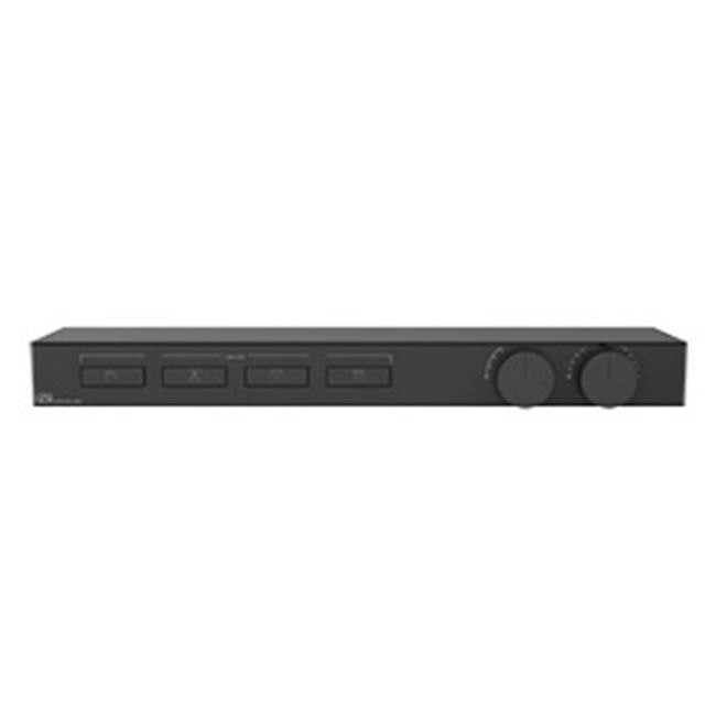 Gessi 63026 Hi Fi Trim Parts Only External Parts For Thermostatic Shelf Mixer For Four Simultaneous Functions, With Push-Button On/Off Controls.