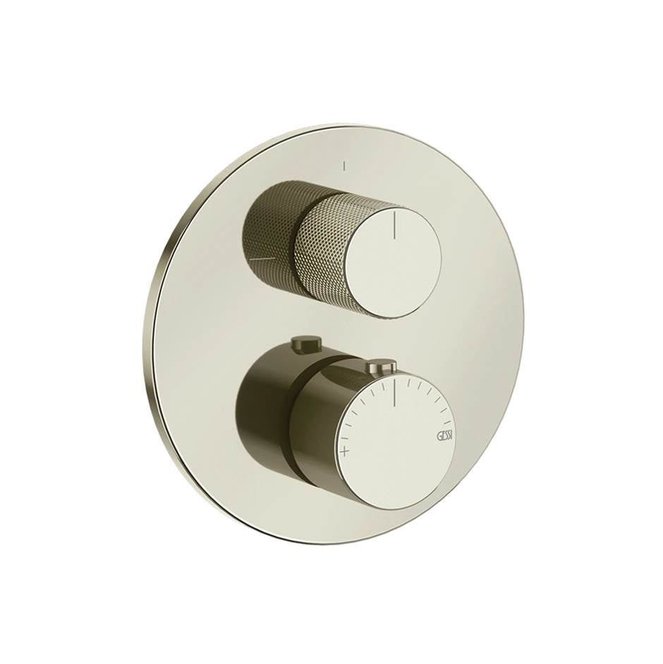Gessi 63135 Anello Trim Parts Only External Parts For 2-Way Diverterthermostatic and Volume Control Diamantato.