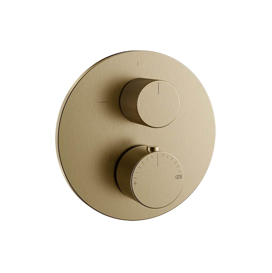 Gessi 63135 Anello Trim Parts Only External Parts For 2-Way Diverterthermostatic and Volume Control Diamantato.