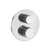Gessi 63139 Ventaglio Trim Parts Only External Parts For Thermostatic With Single Volume Control Rigato.