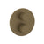 Gessi 63139 Ventaglio Trim Parts Only External Parts For Thermostatic With Single Volume Control Rigato.