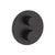 Gessi 63141 Ventaglio Trim Parts Only External Parts For 2-Way Diverter Thermostatic and Volume Control Rigato.