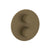 Gessi 63143 Ventaglio Trim Parts Only External Parts For 3-Way Diverterthermostatic and Volume Control Rigato.