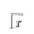 Gessi 63315 Anello Deck-Mounted Washbasin Mixer With Separate Control Without Pop-Up Assembly