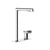 Gessi 63316 Anello Deck-Mounted High Version Washbasin Mixer With Separate Control Without Pop-Up Assembly