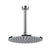 Gessi 63350 Ventaglio Ceiling-Mounted, Shower Head With Arm, Custom Length