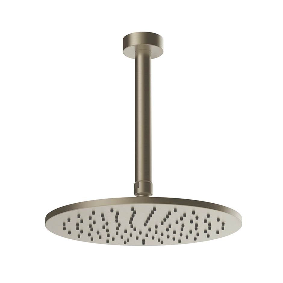 Gessi 63350 Ventaglio Ceiling-Mounted, Shower Head With Arm, Custom Length