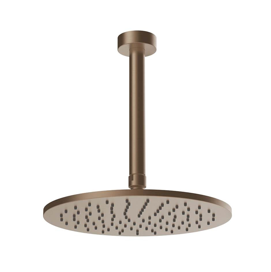 Gessi 63350 Ventaglio Ceiling-Mounted, Shower Head With Arm, Custom Length