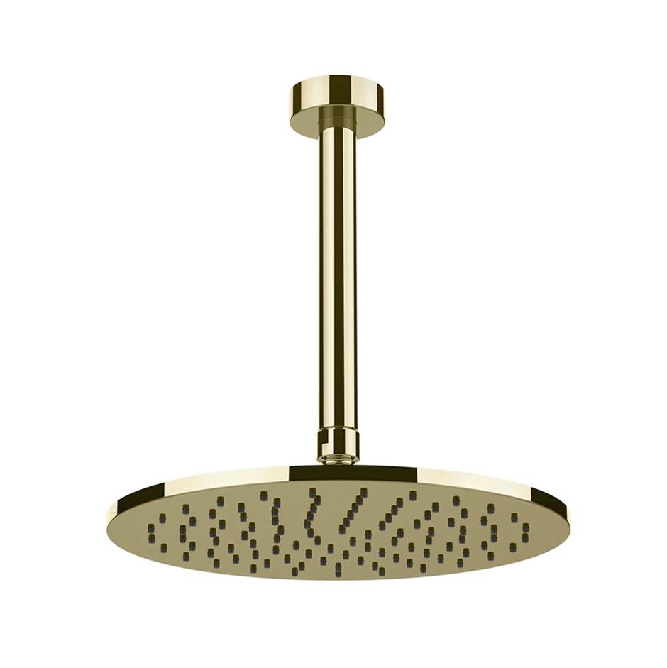 Gessi 63350 Ventaglio Ceiling-Mounted, Shower Head With Arm, Custom Length