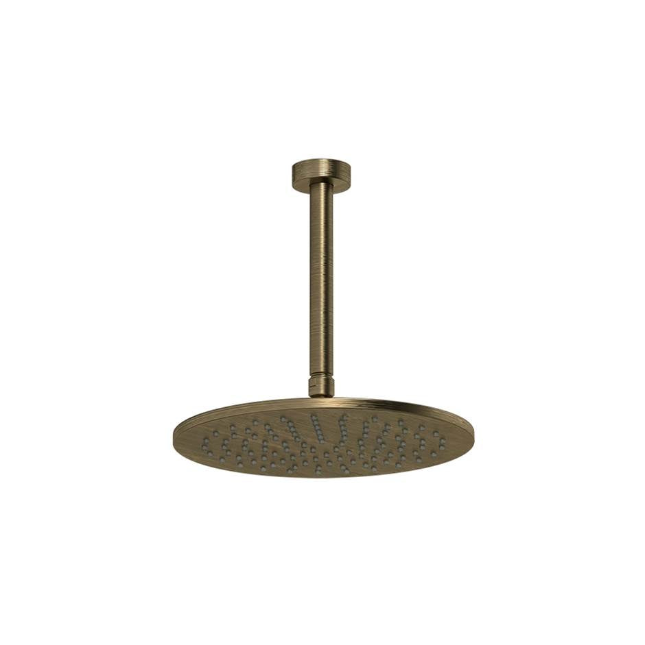 Gessi 63350 Ventaglio Ceiling-Mounted, Shower Head With Arm, Custom Length