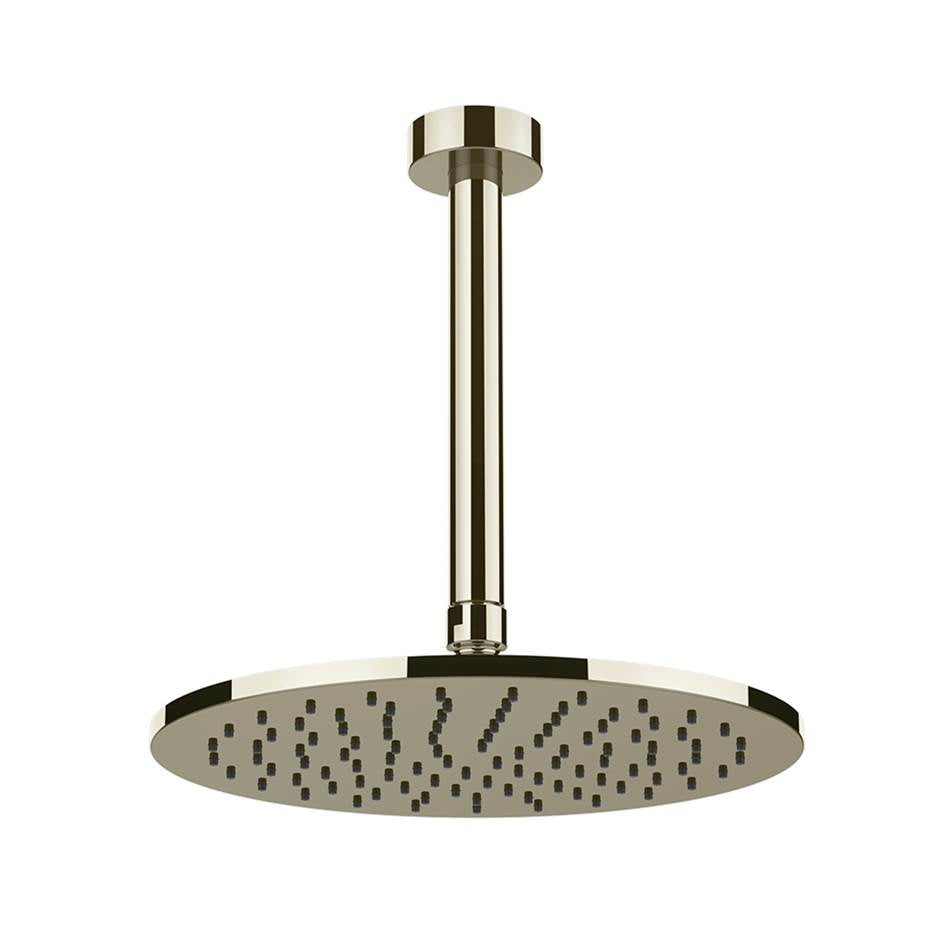 Gessi 63350 Ventaglio Ceiling-Mounted, Shower Head With Arm, Custom Length