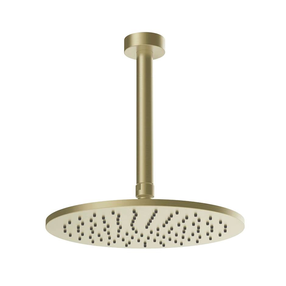 Gessi 63350 Ventaglio Ceiling-Mounted, Shower Head With Arm, Custom Length