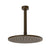 Gessi 63350 Ventaglio Ceiling-Mounted, Shower Head With Arm, Custom Length